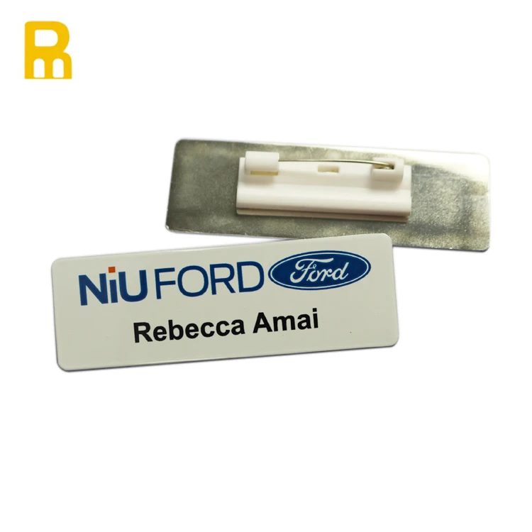 Unique Identity Name Badge Cheap Staff Metal Name Tags Employee