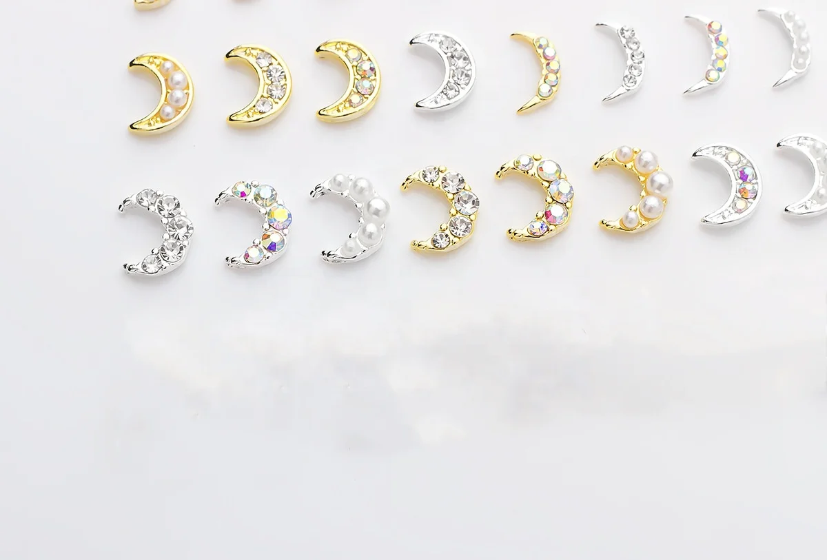 Nail Art High Quality Nail Crystals Luxury Alloy Diamond Jewelry for Nail Charms Decoration Accessories