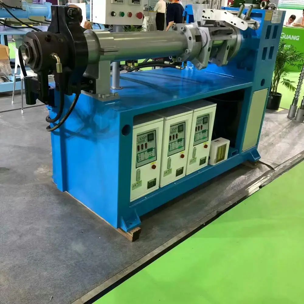 
75mm 20d Rubber Cold Feed Vacuum Extruder, Rubber Extrusion Microwave Continous Vulcanization Line 