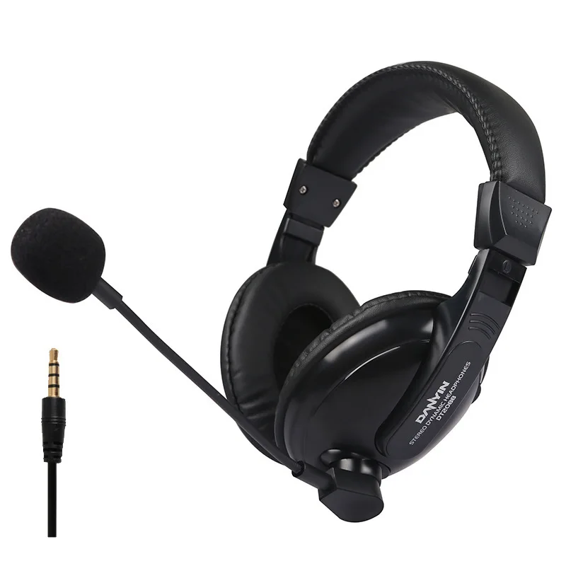 Danyin DT-2088 Headset Computer Headset Game Voice Band Microphone English Listening Headset
