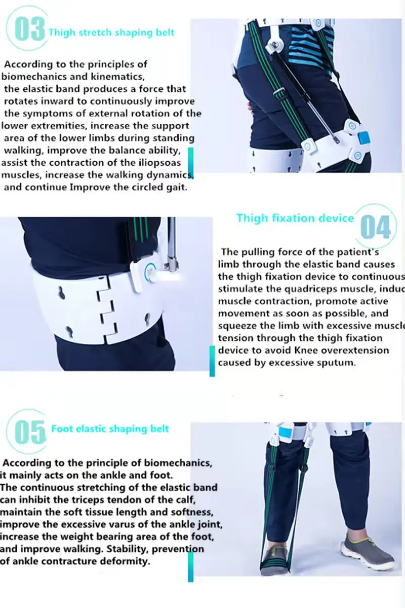 Top quality portable adjustable Standing Knee Walker assisted walking or standing for patients