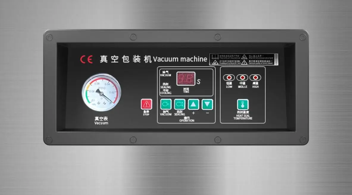 DZ600/2SB Stainless Steel Double Chamber Vacuum Packaging Machine For Foods, Fish, Shrimp, Pork