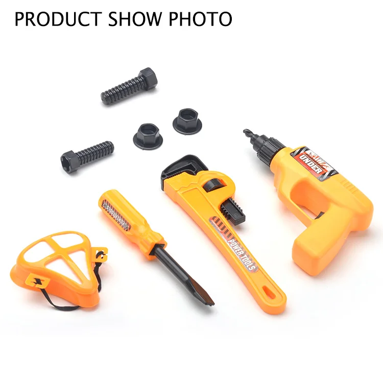 Suitcase Packaging Kids Tool Toys Workbench Pretend Play Set