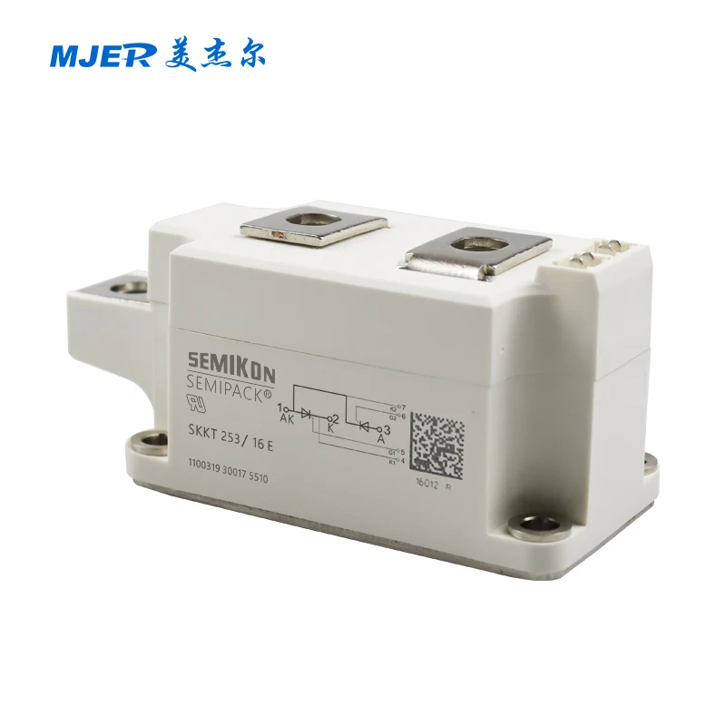 Skkt253/16E  Thyristor Module Skkt253/16E New In Stock Skkt253/16E SCR thyristor