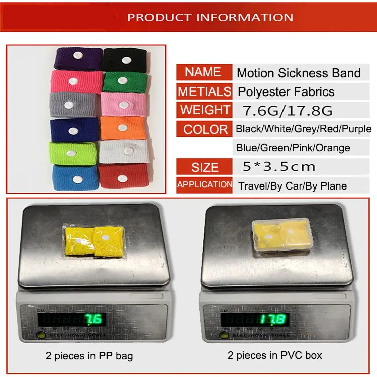 Nausea Relief Wristband