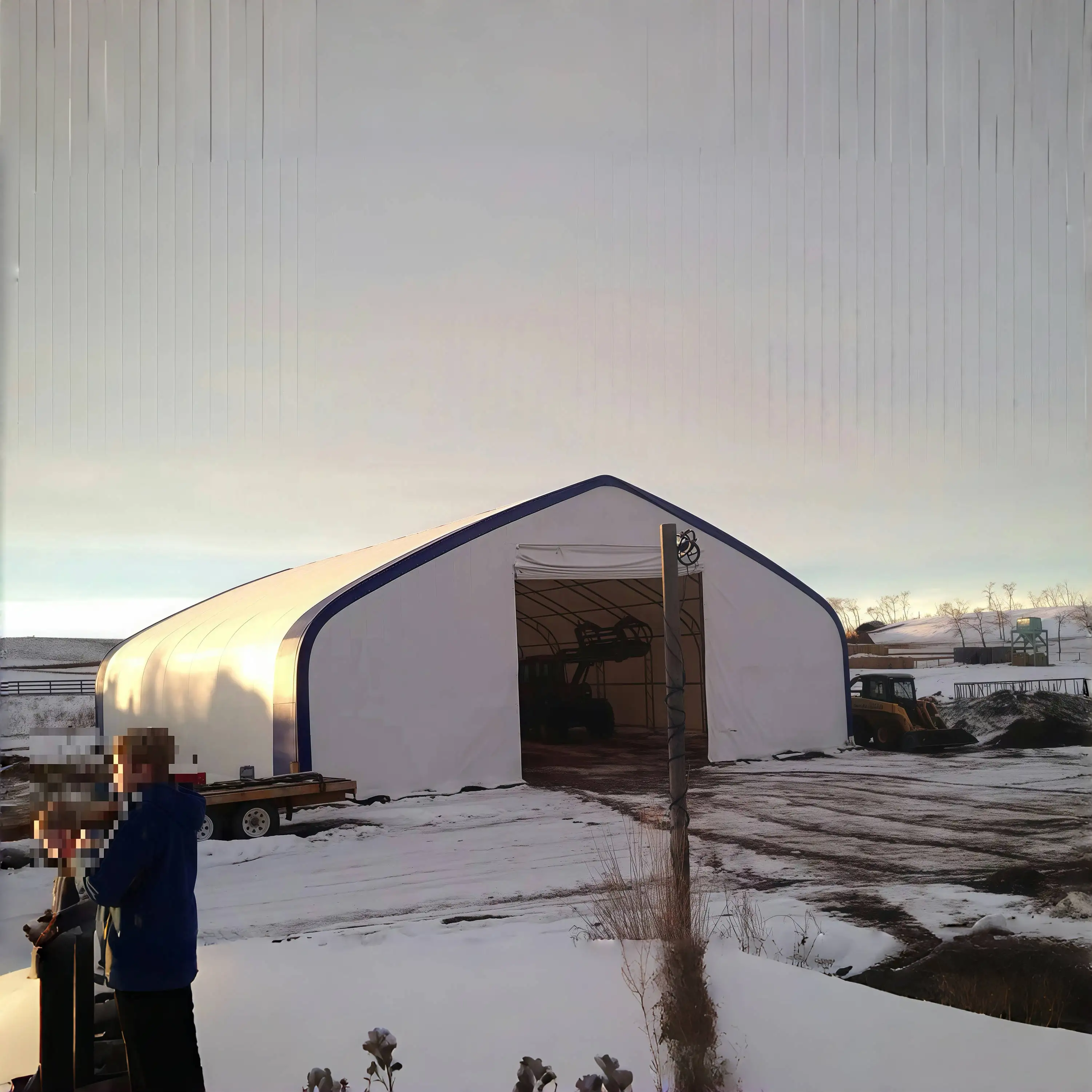 fabric storage building ATV Canopy Bus Tent PVC Garage portable car shelter