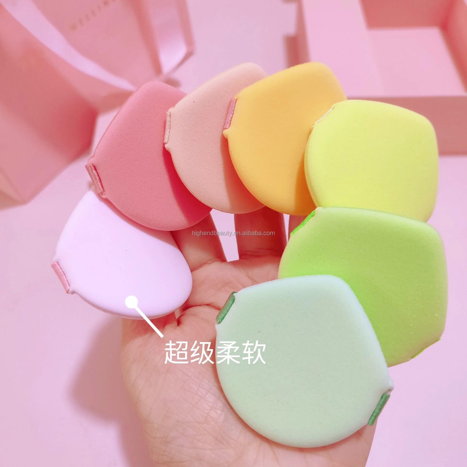 Latex-free Beauty Blending Sponge Flat Soft Foundation Cosmetic Puff