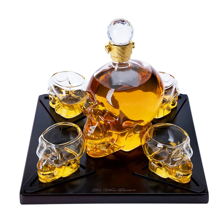 Высококачественный 750 мл хит продаж набор графинов для виски Sku ll