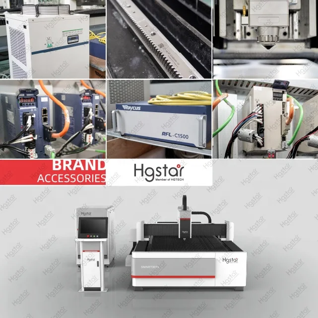 Hight Efficiency Cnc 1000W Carbon steel Iron Aluminum Fiber Laser Cutting Machine With Exchange Platform