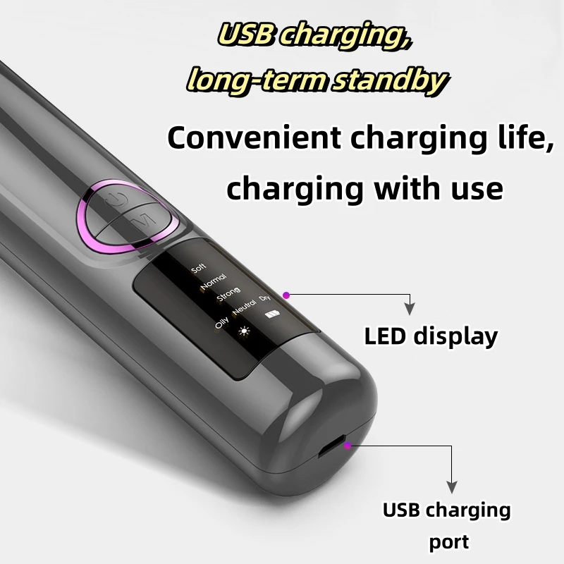 USB Beauty Machine Plastic Facial Cleansing Brush Vacuum Blackhead Remover Exfoliating Massaging Deep Pore Cleansing