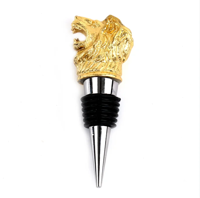Crown Cap Private Custom Vodka Whisky Glass Bottle Cap Metallic Wine Bottle Stopper