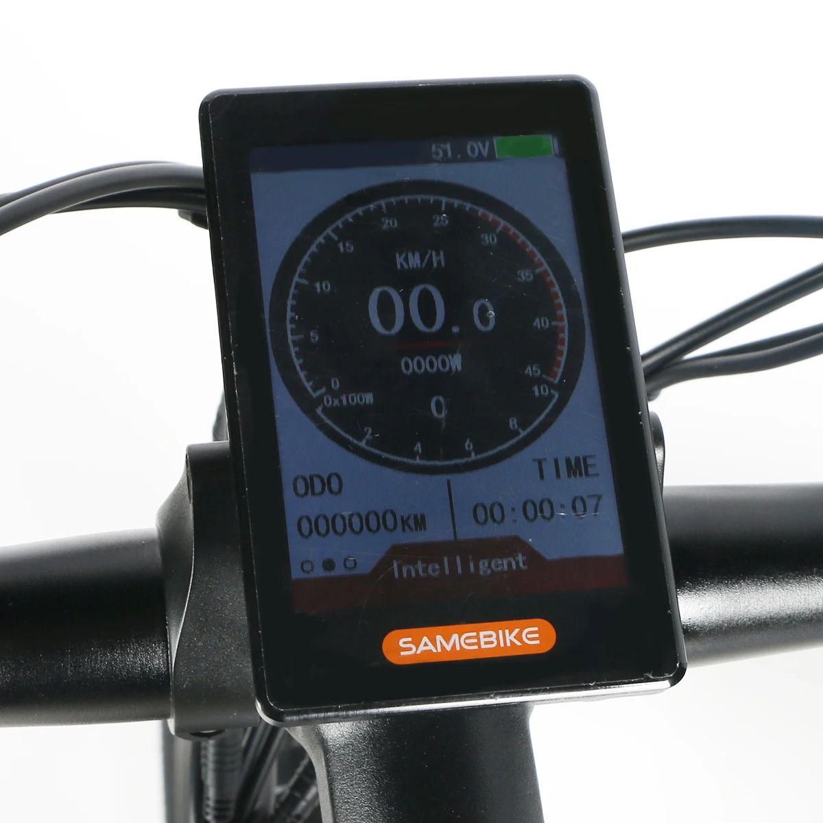 SAMEBIKE LO26-II-IT 26 Inches Moped Electric Bike Smart Folding Dual Disc Brake E-Unicycle 500W 10Ah 48V Lithium Battery