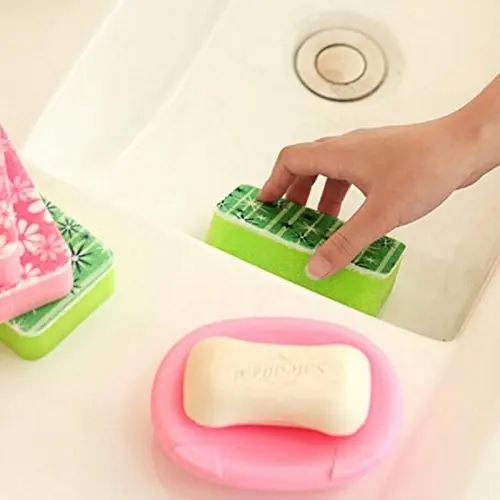 Personalized and Funny Soap Dispenser with Sponge Holder and Filtered Water Soap Box - Stylish and Functional Bathroom