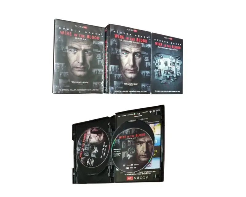 Wire in the blood the complete collection 13discs all kind of region 1 dvd movies tv series tv drama tv show free ship by UPS