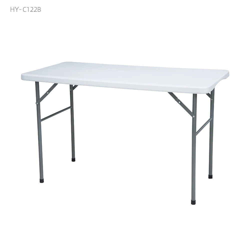 Портативный складываемый круговой 4ft 8 футов пластиковые столы HDPE складные для пикника и