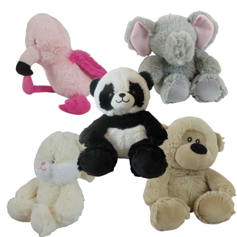Microwaveable Heating Stuffed Animals Weighted Plush Toys Stuffed Animals With Microwave Heat Clay Beads or Wheat Beads