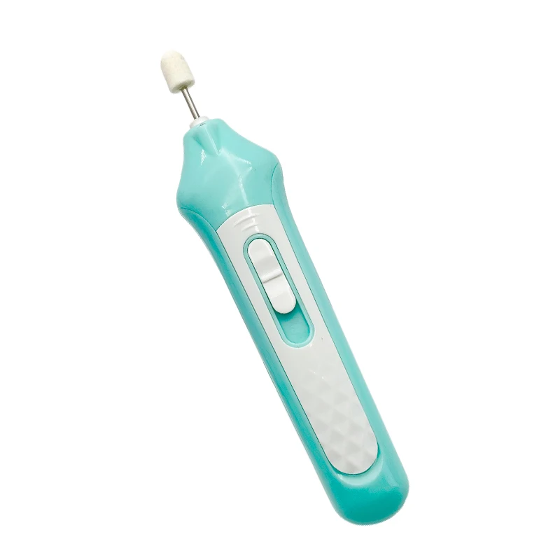 ]Hot selling Baby Nail Trimmer Electric Baby Manicure Pedicure Nail Scissors Set Portable and Safe Nail polisher