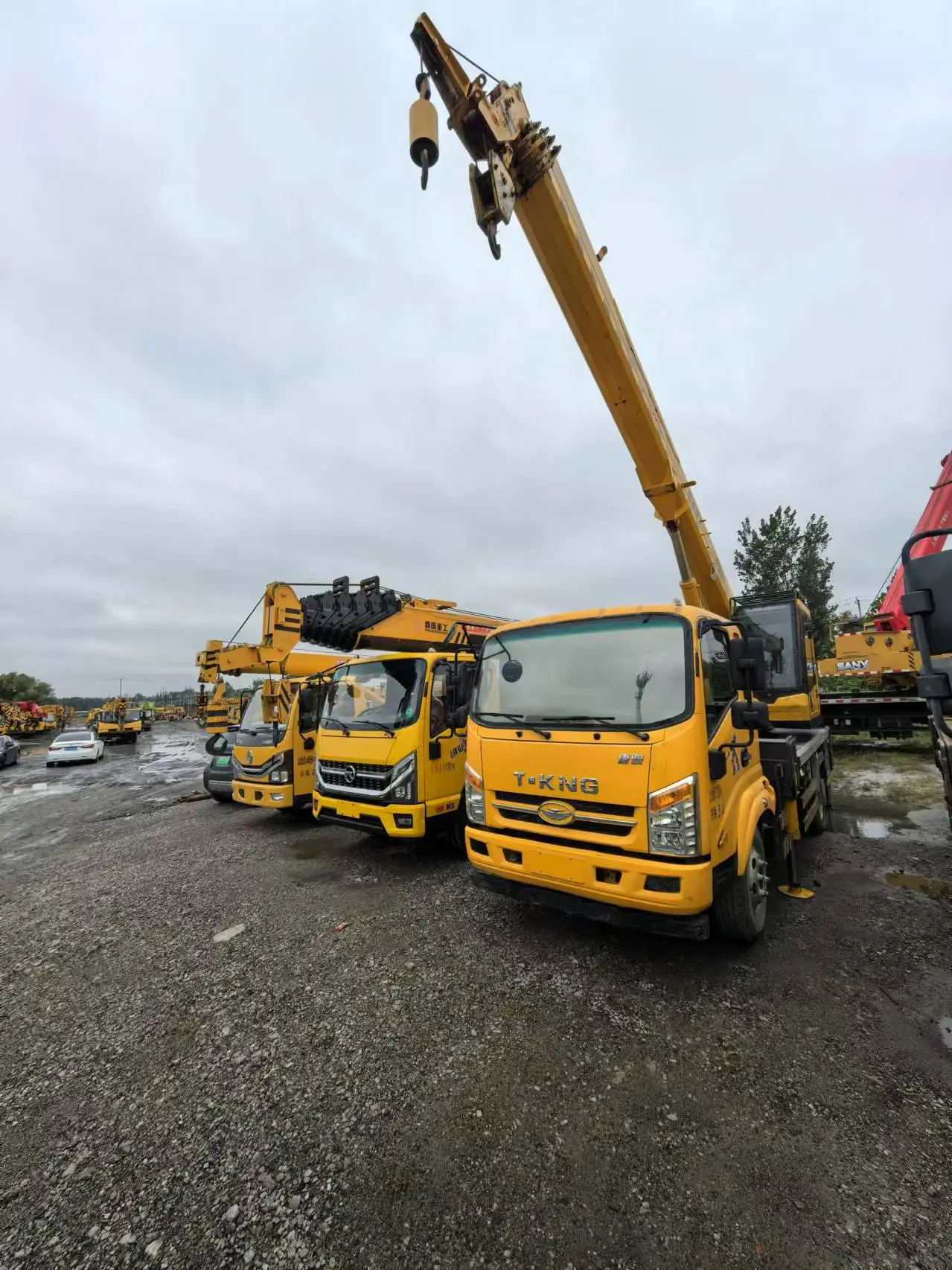 New Model Customized Mini Crane With Telescopic Boom For Compact Lifting Operations In Tight Spaces And Construction Sites