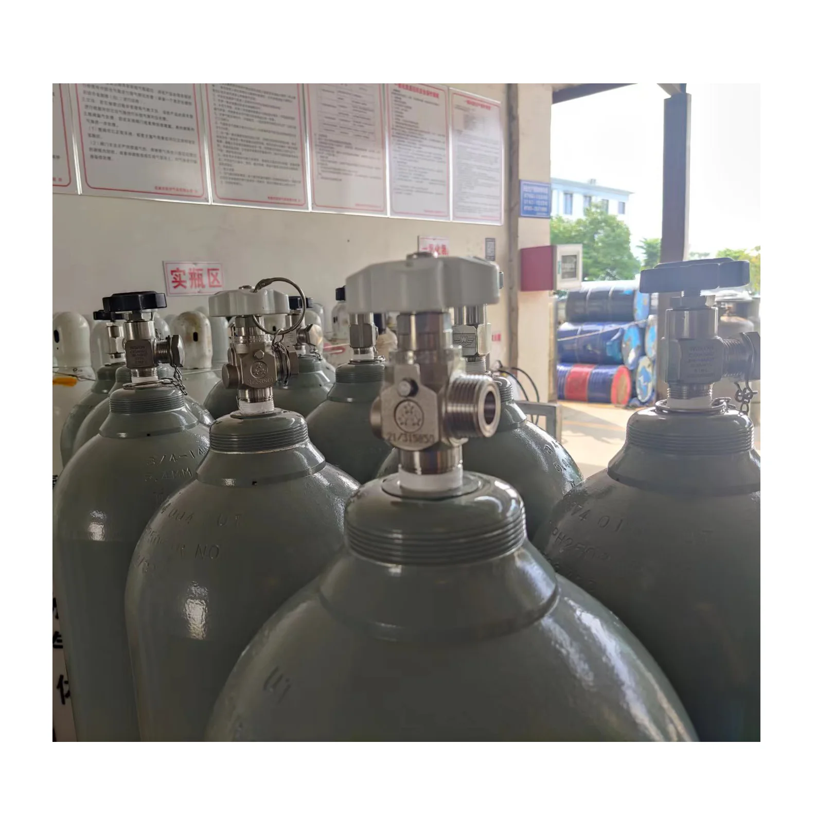 3N 99.9% Purity  Nitric Oxide 8L 40L Gas Cylinder Price With ISO/GB Standard