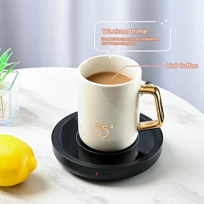 Three settings 176F high temperature original manufacture smart cup warmer usb mug warmer electric heater coffee warmer