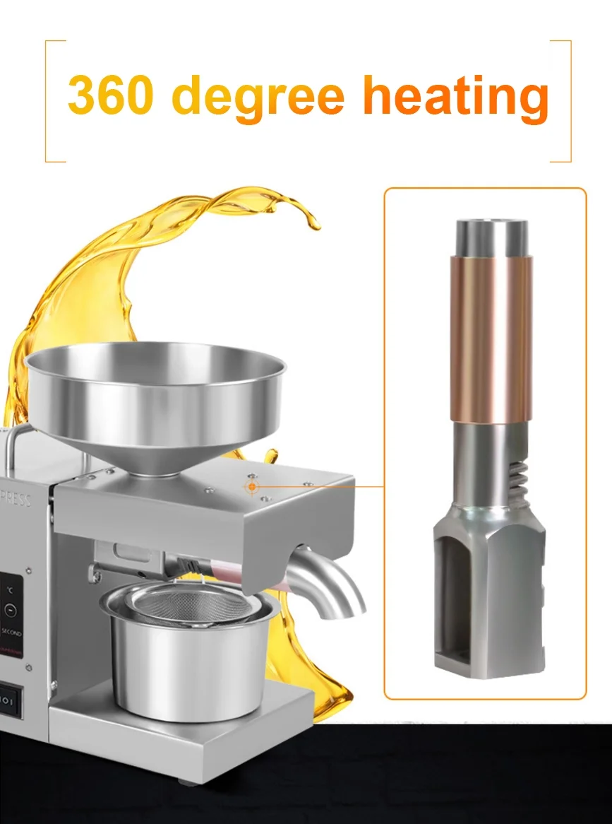 X5S Mini Oil Press Machine/olive oil press machine/coconut cold oil press machine