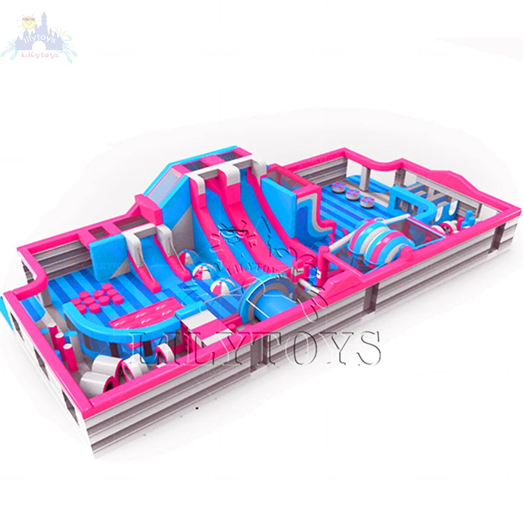 Comercial Popular the Big Bounce Inflatable Playground Bouncer Inflatable Park Children Playground