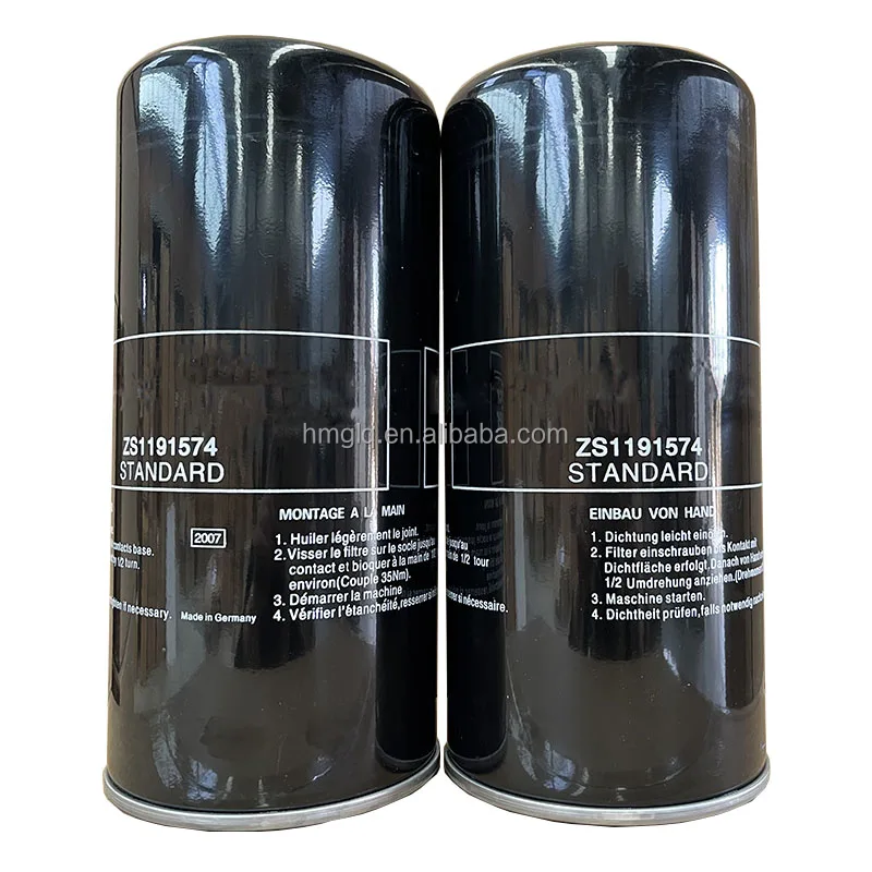 Screw air compressor spare parts wholesale Gardner Denver Original Oil filter ZS1191574