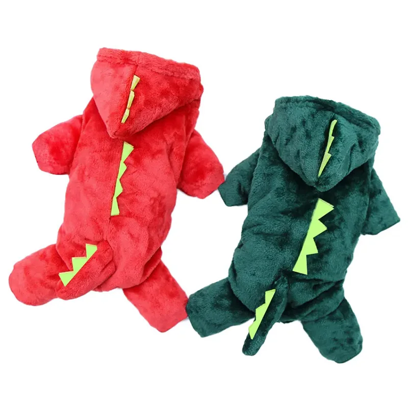 Autumn and Winter Warm Dog Clothes Cartoon Animals Shaped Pet Clothing Hoodies Cat and Dog Clothing