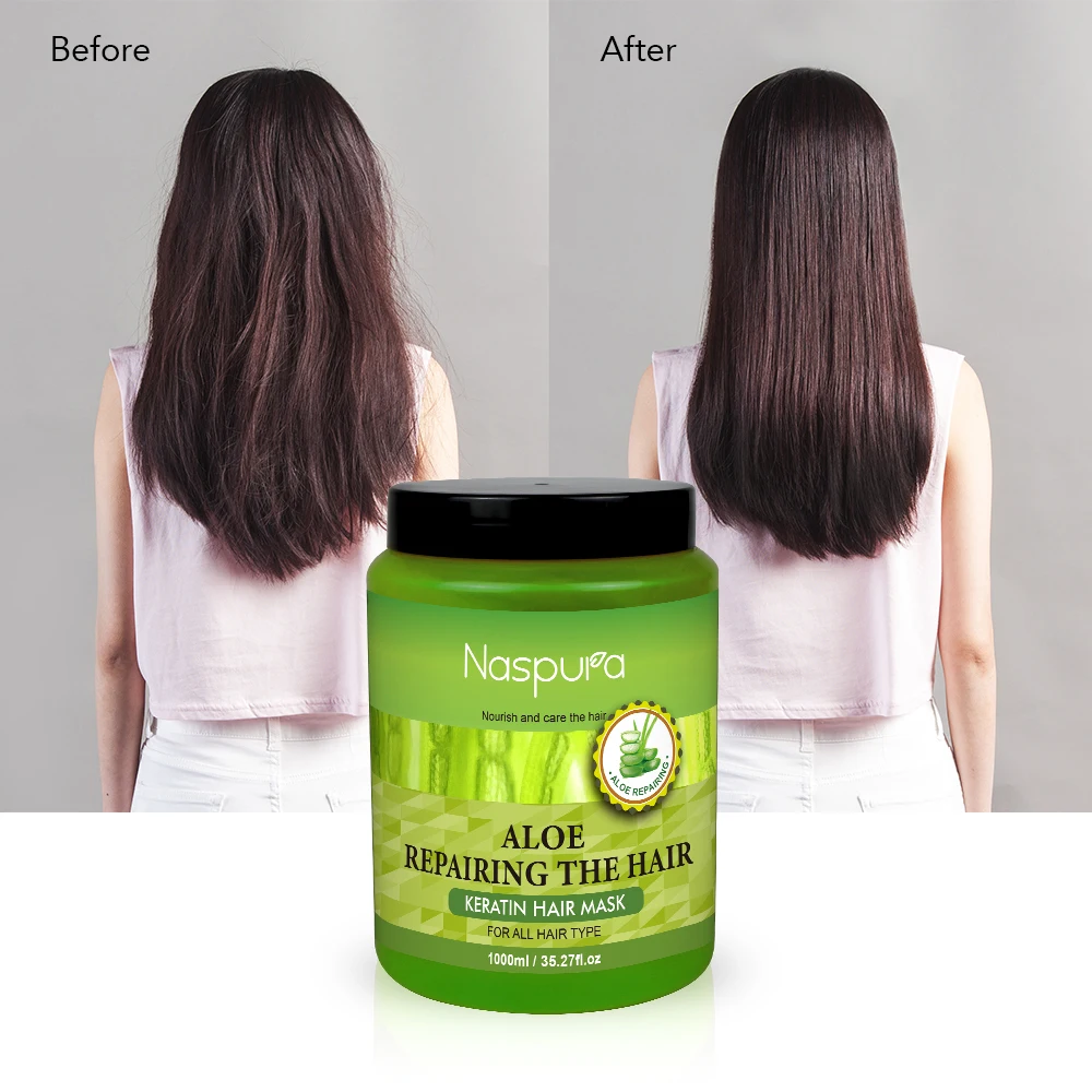 Hot Selling Deep conditioning Hair Magic Treatment Nourishing Aloe Hair Mask for Dry Hair