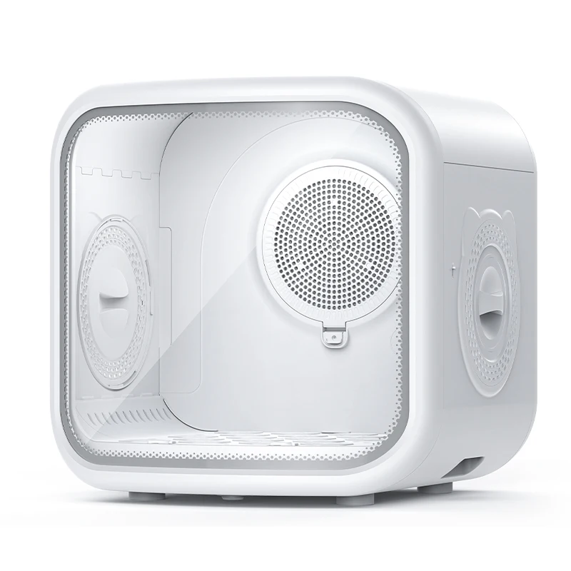 75L Smart Pet Dryer Box with Curved tempered glass 15 mins quick drying