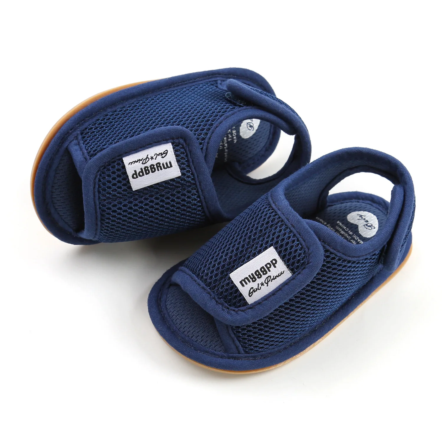VALEN SINA Natural Rubber Non-Slip Toddler Shoes Beach Walking Shoes For Newborn Boys Girls Aged 0-1 In Summer.