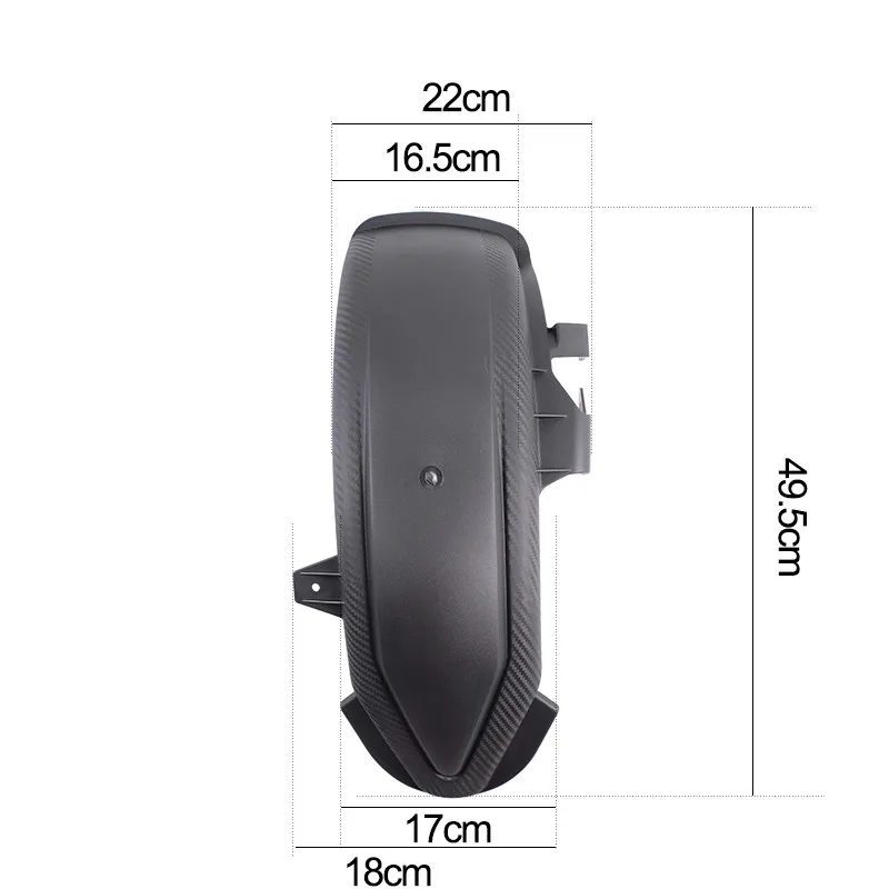 
Брызговик для мотоцикла SMAX Carbon Nmax, заднее крыло для Y-amaha Smax155 