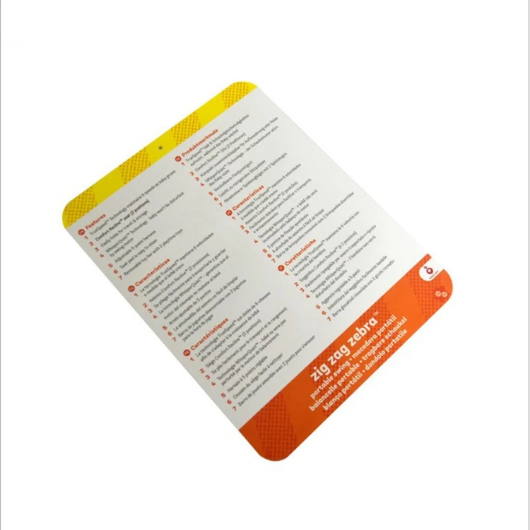 Factory price direct supply quality clothing tag brand clothing logo PP plastic simple product label card