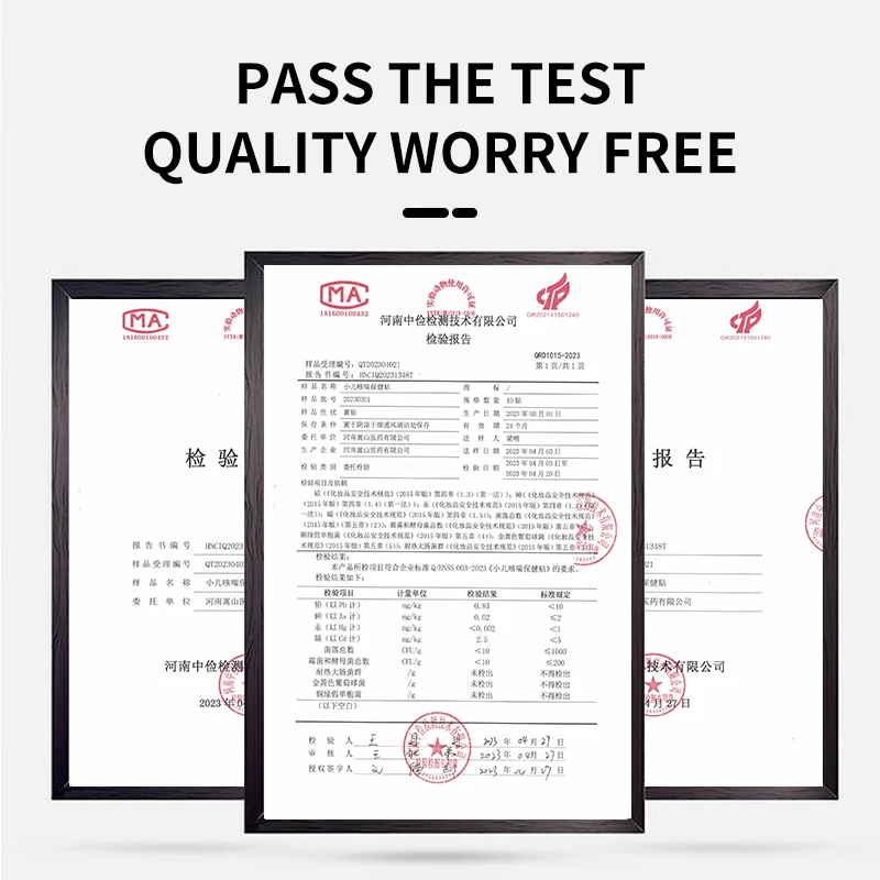 6pcs of proprietary brand honey stickers for children and adults, cough patches