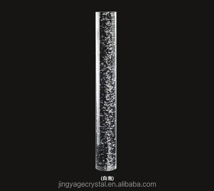 Latest Models Tough Clear Custom Size Glass Pillars Outdoor Exterior Glass Stair Railing Pillars