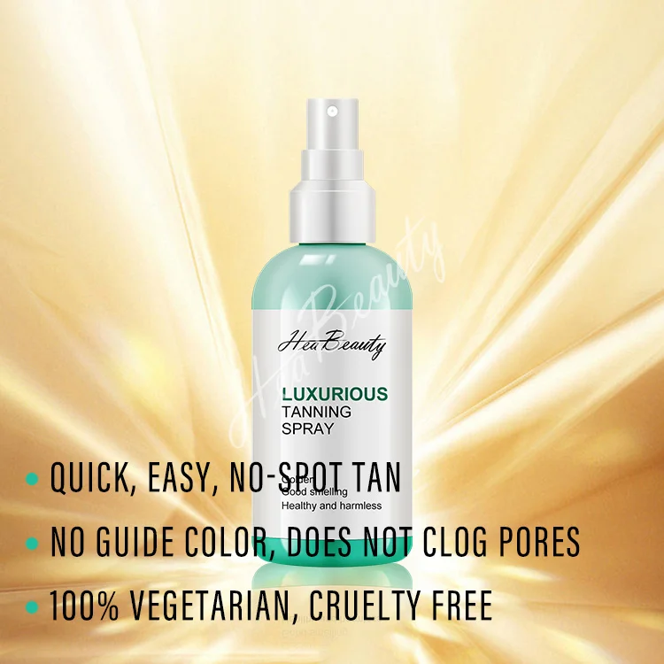 Factory Low Moq Quantity Low Price Custom Face Sunless Tan Water Vegan Natural Self Tanning Oil Oem