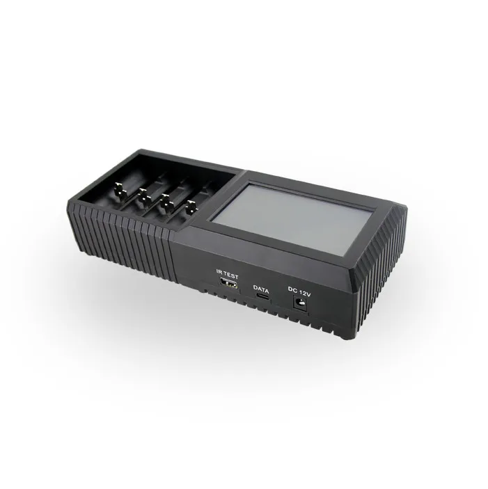 Best EFAN eizfan lux S4 4 bay 18650 26650 battery charger 2.0A charging with touch screen for lithium battery 21700