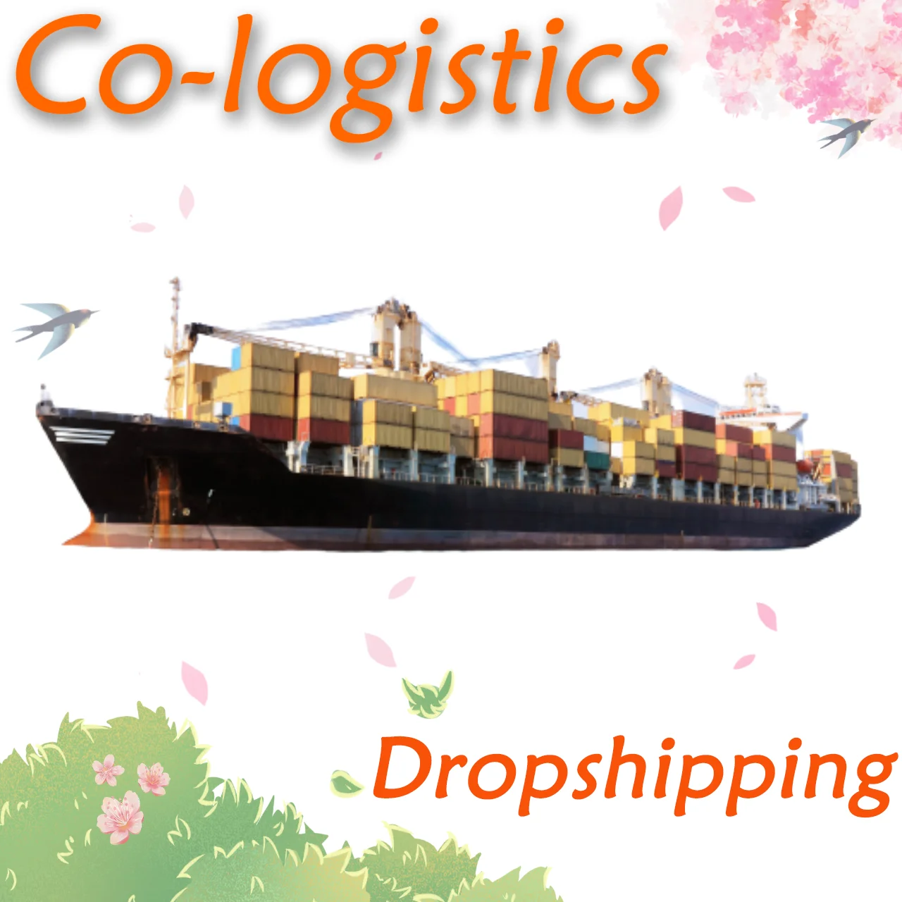 Logistics Service DDP Sea Shipping Freight forwarder China  Shipping Boxes Custom Logo