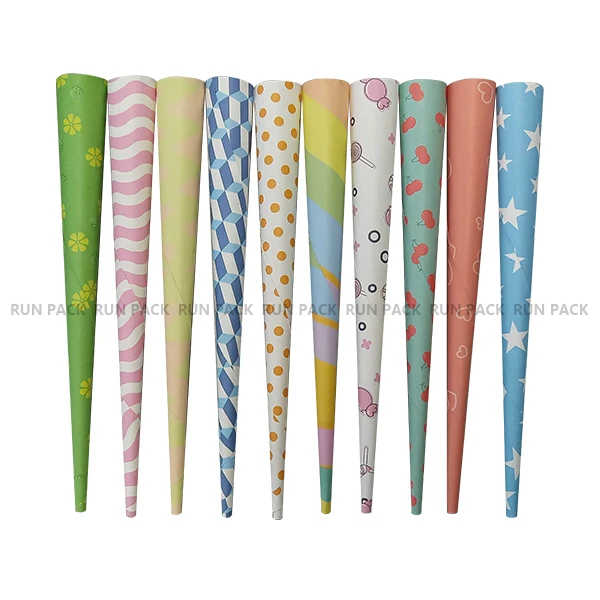 Premium Cotton Candy Cones 3000pcs/ carton  Pack - Candy Park Marshmallow Multicolor Cotton Candy Sticks