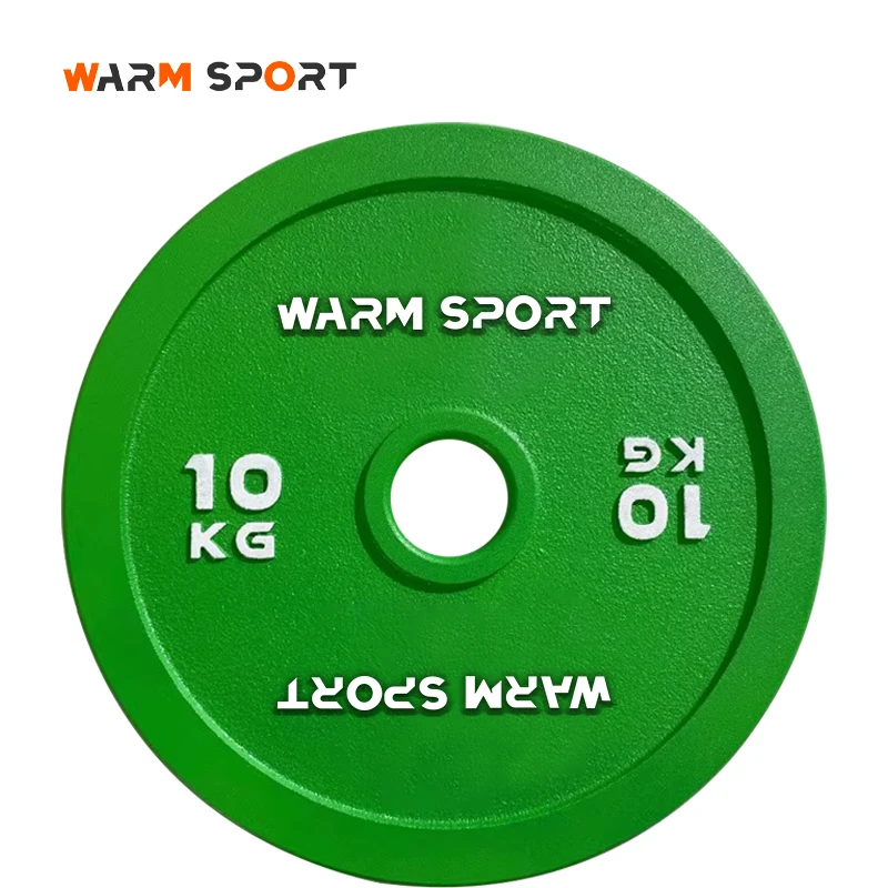 High Quality Custom Logo 0.25-50 KG Free Weight Cast Iron Calibrated Steel Powerlifting Weights Plates