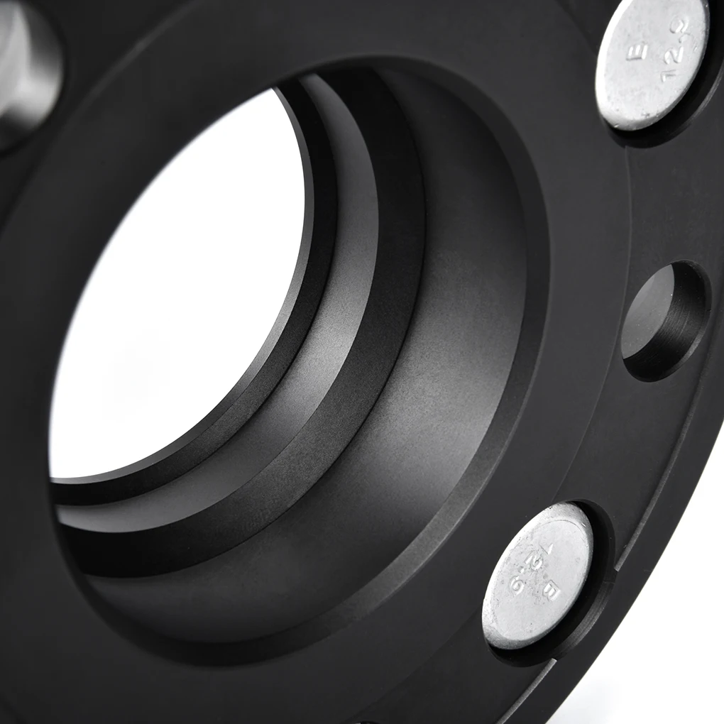 
OEM Black Billet 1 inch Hubcentric Wheel Spacers 5x4.5 5x114.3 