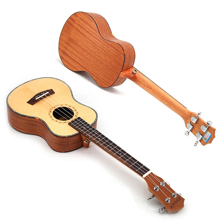 Polyester Kit Tenor Guitar Amplifier Diy Pickups Bass 4 String Musical Instruments Ukulele Concert 23 Inch Ukulele