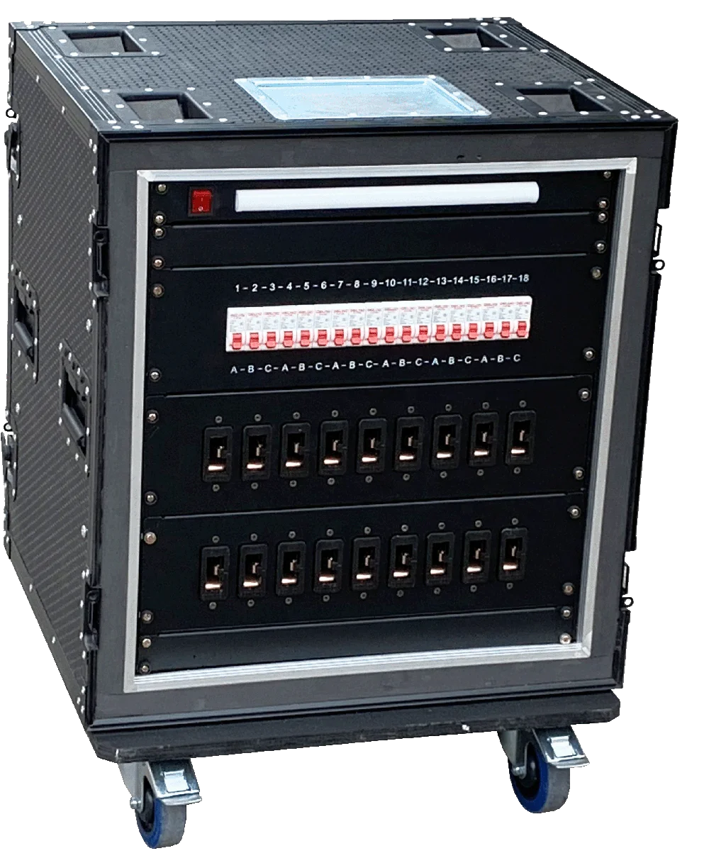 High Quality Supply Distributes and Controls 30A Stage Power Rack Distribution Box