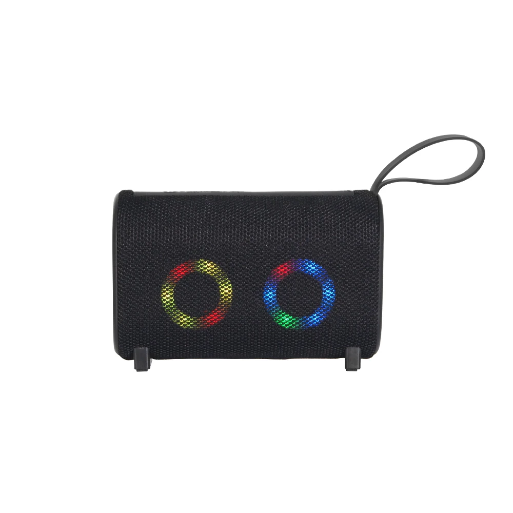 Latest Portable Speaker Mini Woofer Speaker With Ring RGB