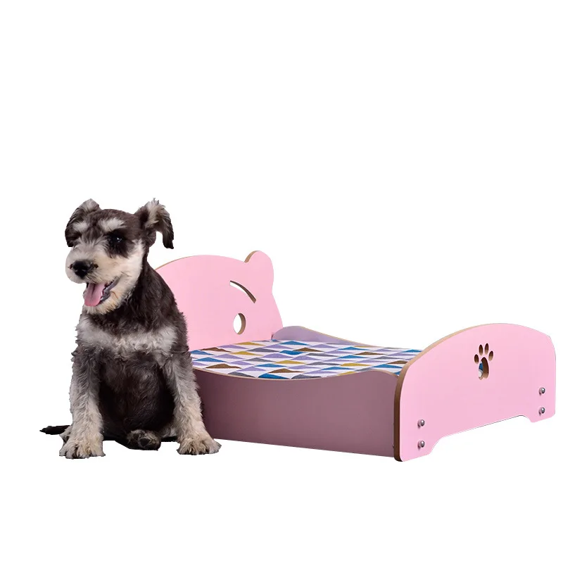 wooden dog house pet kennel pet bed cat nest Premises manufacturers direct sales Pet Sleeping