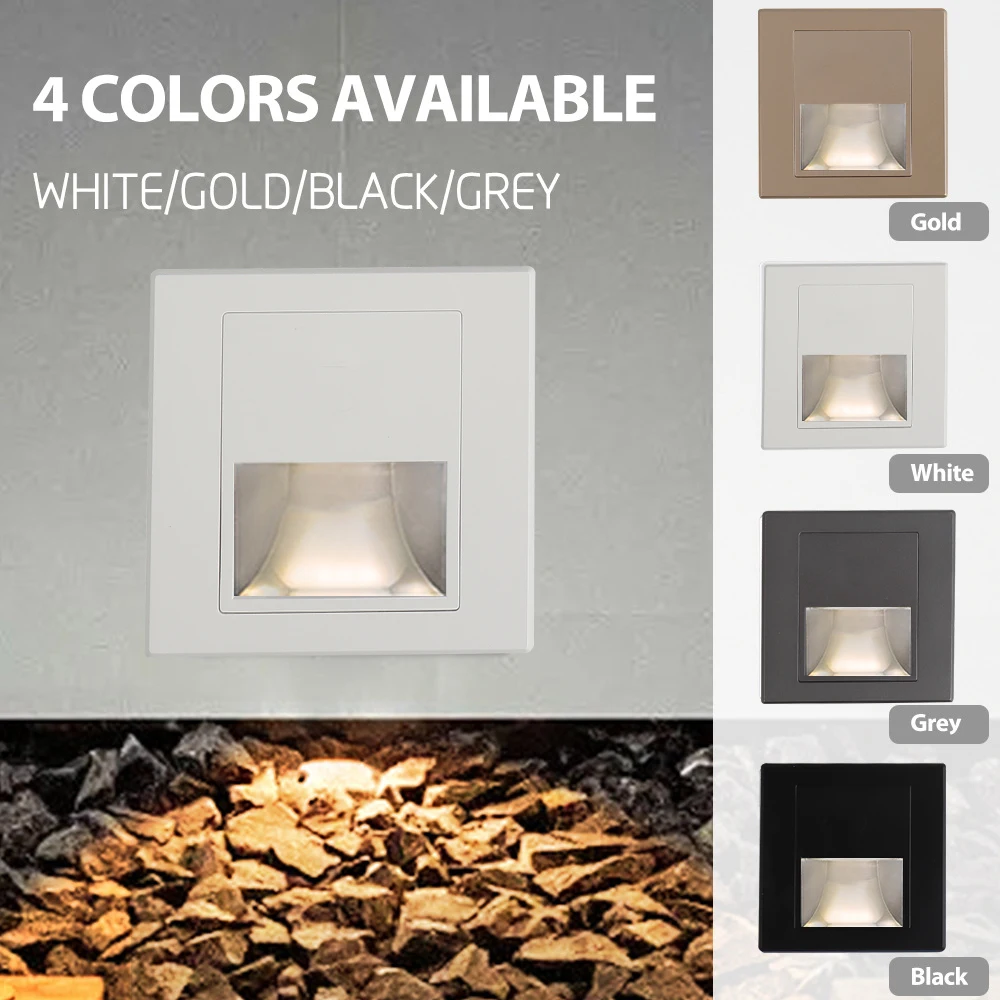 Алюминиевый угловой настенный светильник для дома