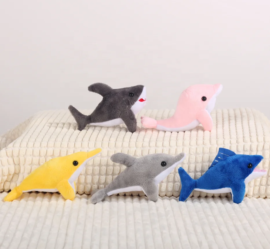 Shark bouffalant plush Mini Plush Shark Toy Small Cheap Stuffed Animal Keychain Toy
