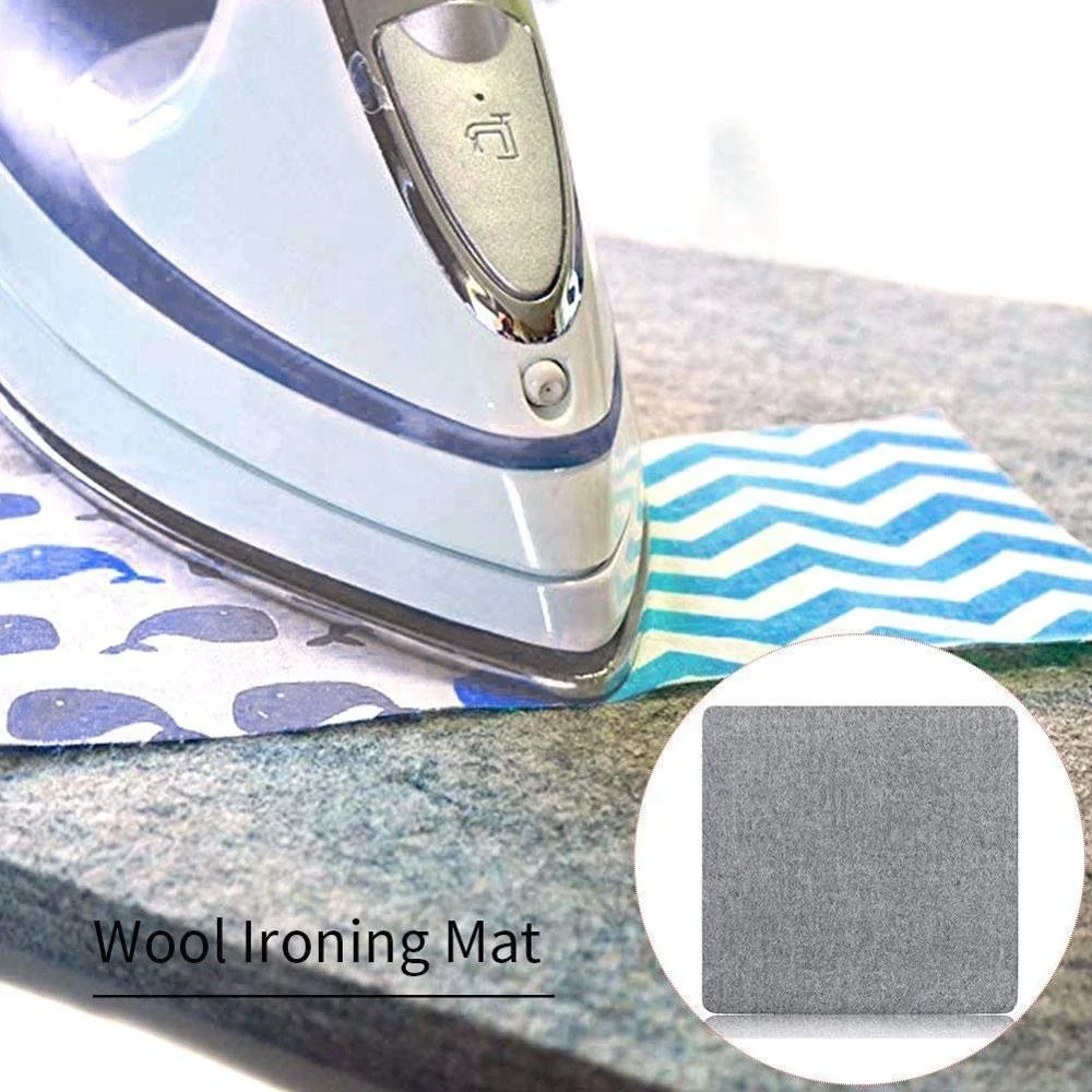 17 X Inch Ironing Board 100% Wool Mat for Quilting