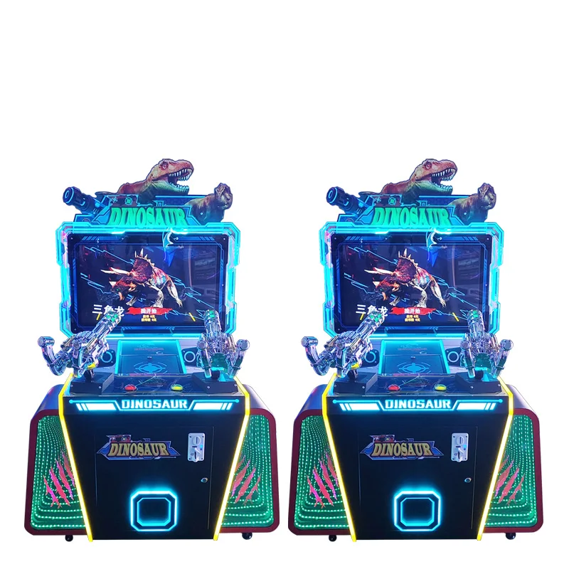 Game city arcade two-person shooting machine Dinosaur age coin-operated game machine