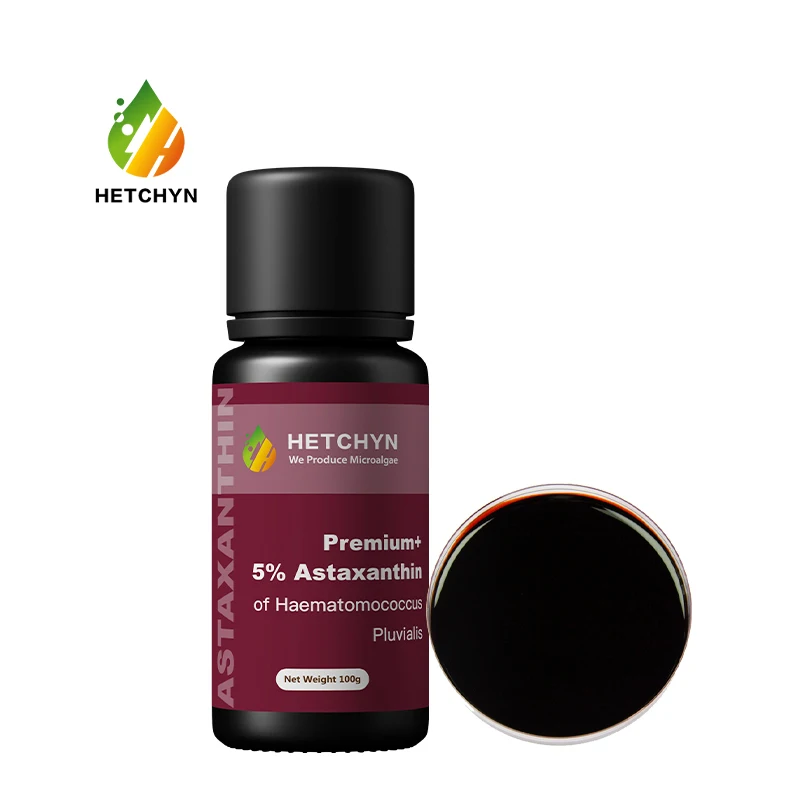 Hetchyn Best Anti-oxidants Premium+ 5% Astaxanthin Extract Oil Haematococcus Pluvialis